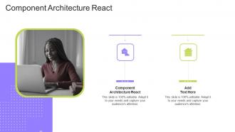 Component Architecture React In Powerpoint And Google Slides Cpb