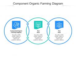 Component organic farming diagram ppt powerpoint presentation infographics display cpb