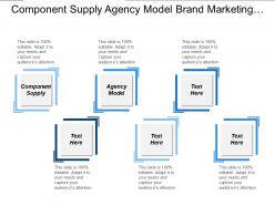 Component supply agency model brand marketing leadership strategic management cpb