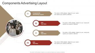 Components Advertising Layout In Powerpoint And Google Slides Cpb
