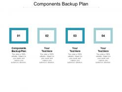 Components backup plan ppt powerpoint presentation summary example cpb