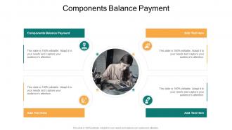 Components Balance Payment In Powerpoint And Google Slides Cpb