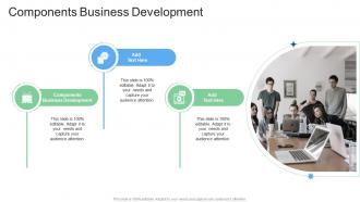 Components Business Development In Powerpoint And Google Slides Cpb