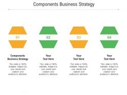 Components business strategy ppt powerpoint presentation portfolio slide cpb