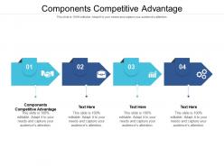 Components competitive advantage ppt powerpoint presentation file master slide cpb