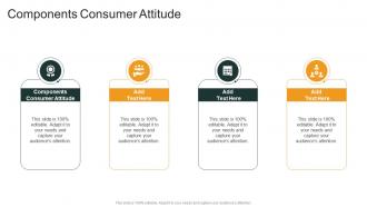 Components Consumer Attitude In Powerpoint And Google Slides Cpb