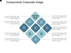 Components corporate image ppt powerpoint presentation layouts maker cpb