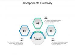 Components creativity ppt powerpoint presentation ideas objects cpb