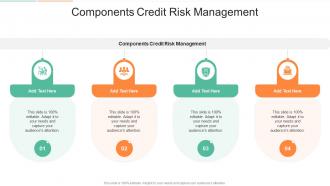 Components Credit Risk Management In Powerpoint And Google Slides Cpb
