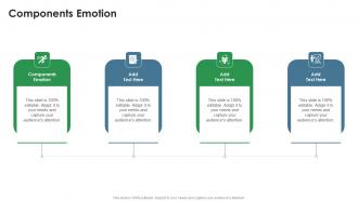 Components Emotion In Powerpoint And Google Slides Cpb