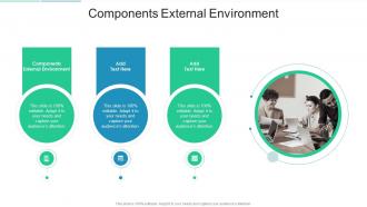 Components External Environment In Powerpoint And Google Slides Cpb