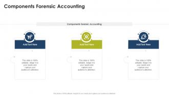 Components Forensic Accounting In Powerpoint And Google Slides Cpb