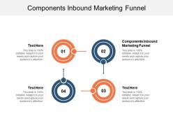 Components inbound marketing funnel ppt powerpoint presentation file cpb