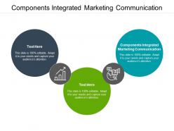 Components integrated marketing communication ppt powerpoint presentation show mockup cpb