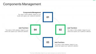 Components Management In Powerpoint And Google Slides Cpb