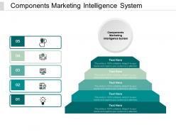 Components marketing intelligence system ppt powerpoint presentation model example cpb