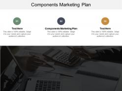 Components marketing plan ppt powerpoint presentation ideas clipart images cpb