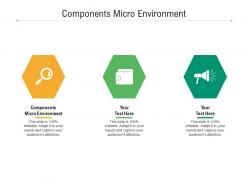 Components micro environment ppt powerpoint presentation file slide download cpb