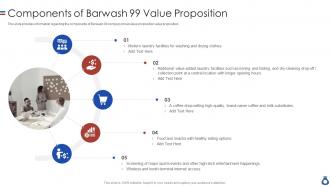 Components of barwash 99 value proposition confidential information memorandum operational