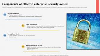 Components Of Effective Enterprise Security System
