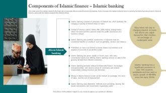 Components Of Islamic Finance Islamic Banking Interest Free Finance Fin SS V