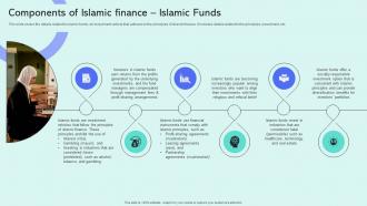 Components Of Islamic Finance Islamic Funds Shariah Compliant Finance Fin SS V