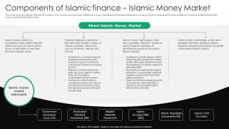 Components Of Islamic Finance Islamic Money Everything You Need To Know About Islamic Fin SS V