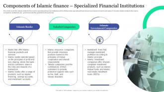 Components Of Islamic Finance Specialized Islamic Banking And Finance Fin SS V