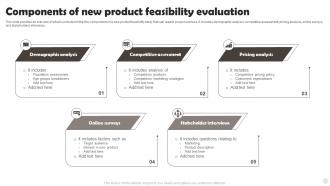 Components Of New Product Feasibility Evaluation