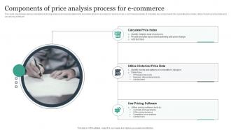 Components Of Price Analysis Process For E Commerce