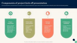 Components Of Project Kick Off Presentation