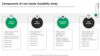 Components Of Real Estate Feasibility Study