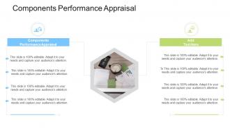 Components Performance Appraisal In Powerpoint And Google Slides Cpb