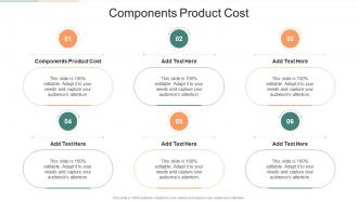 Components Product Cost In Powerpoint And Google Slides Cpb
