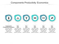 Components productivity economics ppt powerpoint presentation ideas sample cpb