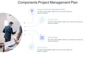 Components Project Management Plan In Powerpoint And Google Slides Cpb