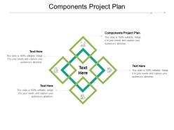 Components project plan ppt powerpoint presentation file files cpb