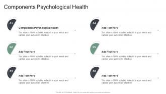Components Psychological Health In Powerpoint And Google Slides Cpb