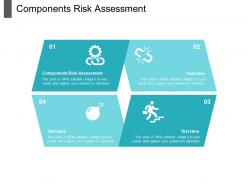 Components risk assessment ppt powerpoint presentation layouts introduction cpb