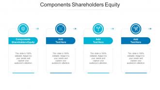 Components Shareholders Equity In Powerpoint And Google Slides Cpb