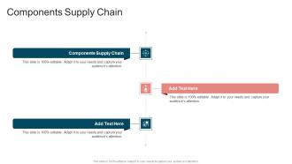 Components Supply Chain In Powerpoint And Google Slides Cpb