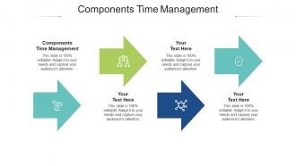 Components time management ppt powerpoint presentation portfolio graphics cpb