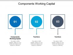 Components working capital ppt powerpoint presentation professional infographics cpb