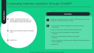 Composing Interview Questions Through Unlocking Potential Of Recruitment ChatGPT SS V