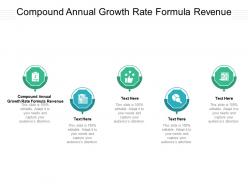 Compound annual growth rate formula revenue ppt powerpoint presentation inspiration background images cpb