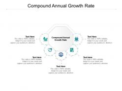 Compound annual growth rate ppt powerpoint presentation diagram templates cpb