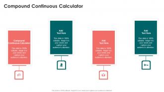 Compound Continuous Calculator In Powerpoint And Google Slides Cpb