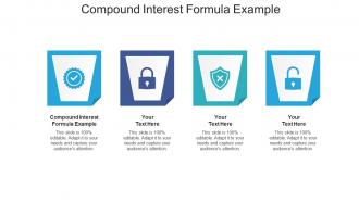 Compound interest formula example ppt powerpoint presentation slides good cpb