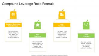 Compound Leverage Ratio Formula In Powerpoint And Google Slides Cpb