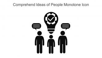 Comprehend Ideas Of People Monotone Icon In Powerpoint Pptx Png And Editable Eps Format